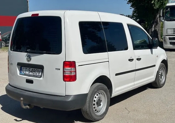 Volkswagen Caddy cena 31500 przebieg: 311917, rok produkcji 2015 z Łabiszyn małe 211